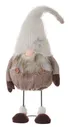 Фигурка гном 21*18*60 см белый