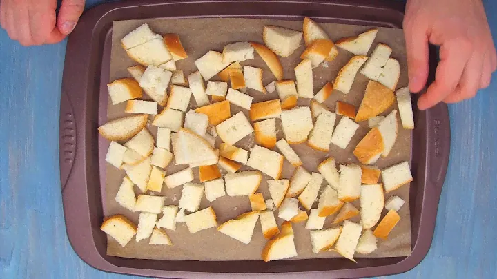 Панировочные сухари в духовке в домашних условиях 🍞 Как сделать панировку из хлеба