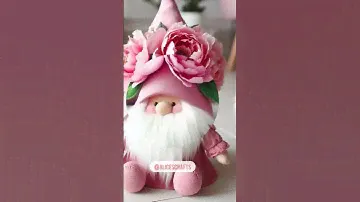 Ideas for gnomes created by artificial intelligence.#alicecrafts #handmade #flowers #diy #tutorial