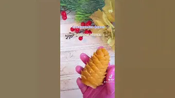 Силиконовая форма Кедровая шишка 3D